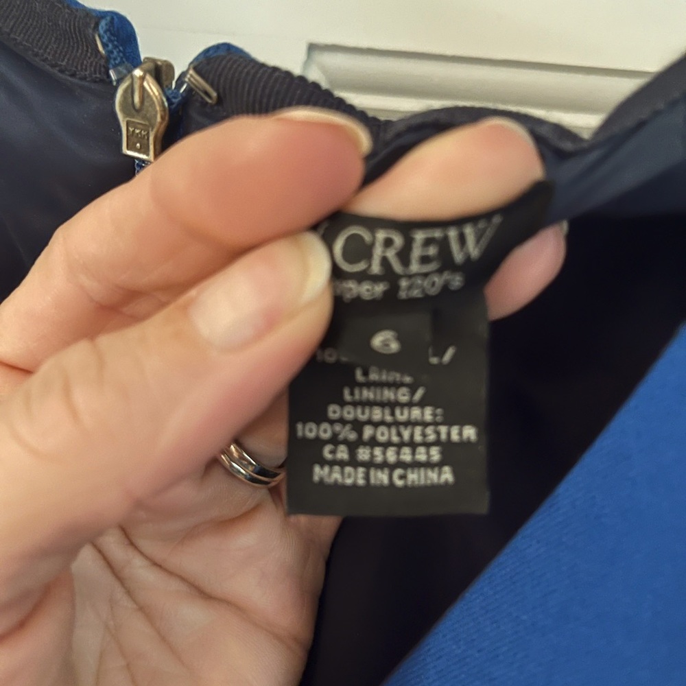 J Crew suiting dress
